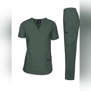 Dagacci Dark Green Scrub Set